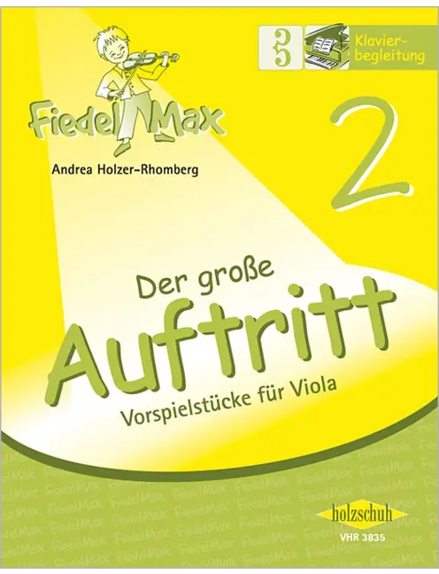 Der große Auftritt 2 Viola - Klavierbegleitung